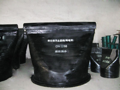 法(fǎ)蘭式(shì)橡膠止回閥